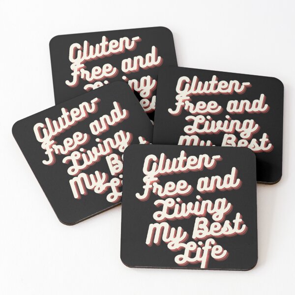 Item preview, Gluten-Free and Living My Best Life designed and sold by anass002.