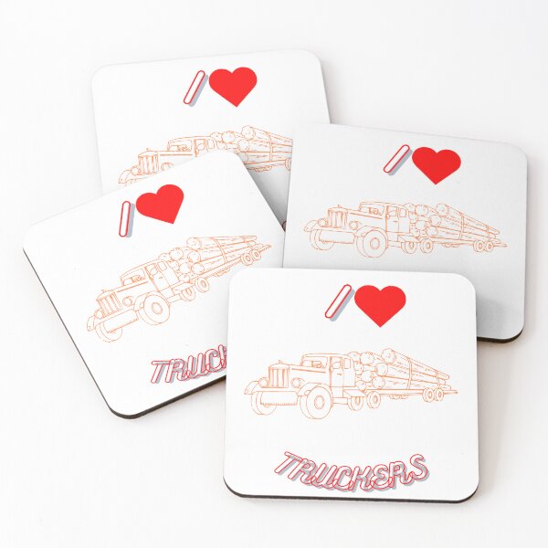 Item preview,  I LOVE TRUCKERS designed and sold by Bart-Designs.