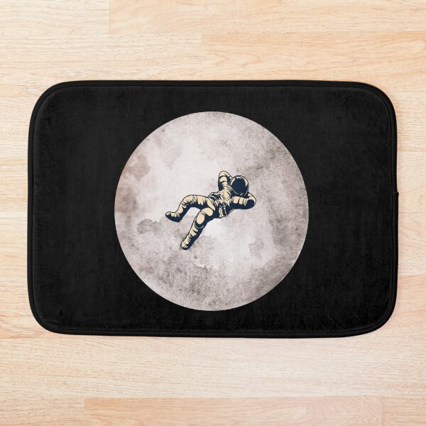 Aperçu de l'œuvre Astronaute se refroidissant sur la lune créée et vendue par EscapismDesigns.