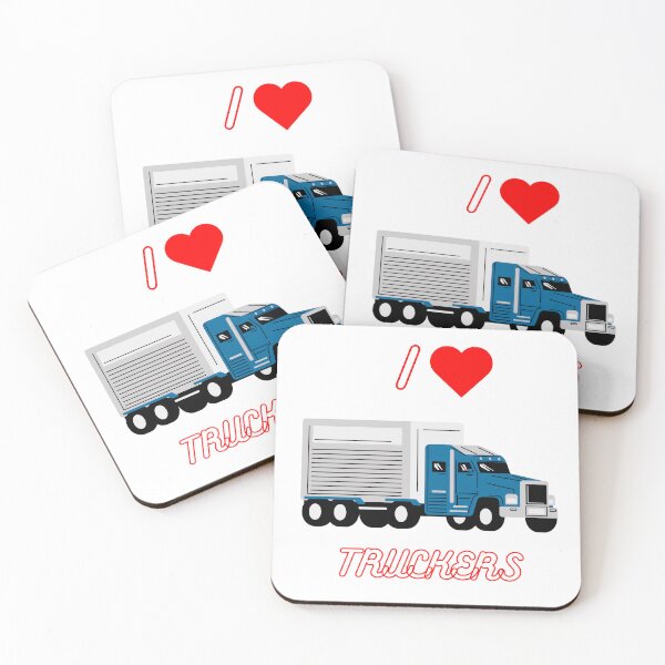 Item preview,   I LOVE TRUCKERS designed and sold by Bart-Designs.