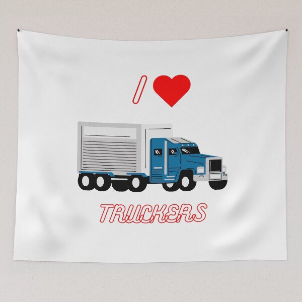 Item preview,   I LOVE TRUCKERS designed and sold by Bart-Designs.