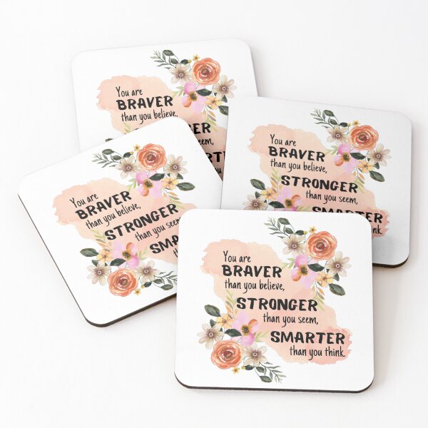 Item preview, you are braver stronger smarter designed and sold by DandyRabbit.