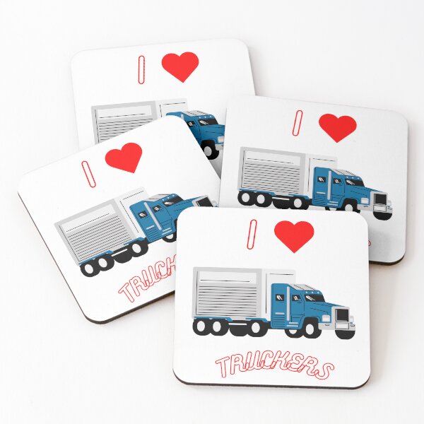 Item preview,  I LOVE TRUCKERS designed and sold by Bart-Designs.
