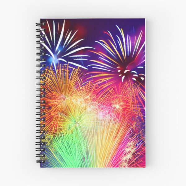 Aperçu de l'œuvre Feux d'artifice créée et vendue par SquishStitches.