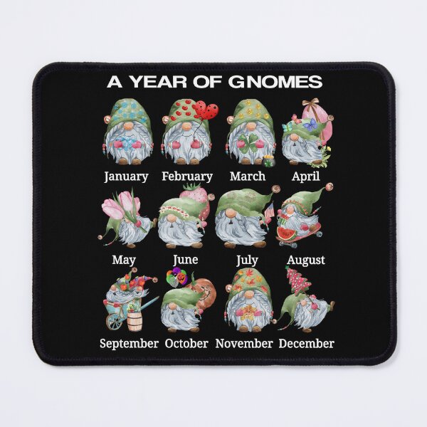 Item preview, Year Of Gnomes Image, Lucky Charm, Monthly Gnome Love Art designed and sold by josima.