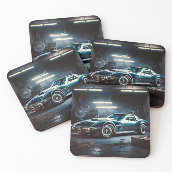 Item preview, Classic 70's Corvette designed and sold by AI Dream Journal.