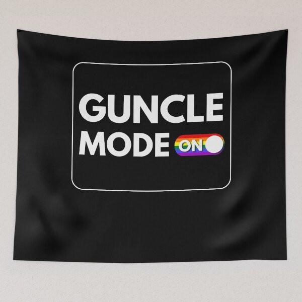 Item preview, Guncle Mode Rainbow Proud Uncle NOT Definition Gift  designed and sold by Maindy.