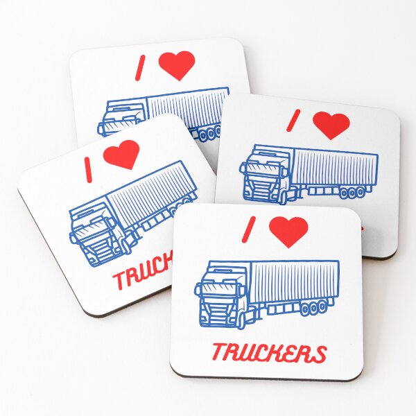 Item preview,   I LOVE TRUCKERS designed and sold by Bart-Designs.