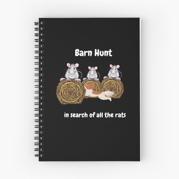 Item preview, Funny Barn Hunt - in search of all the rats with a cute Sable Papillon designed and sold by Just4doglovers.
