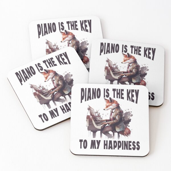 Item preview, Piano is the key to my happiness  designed and sold by TaraGbear.