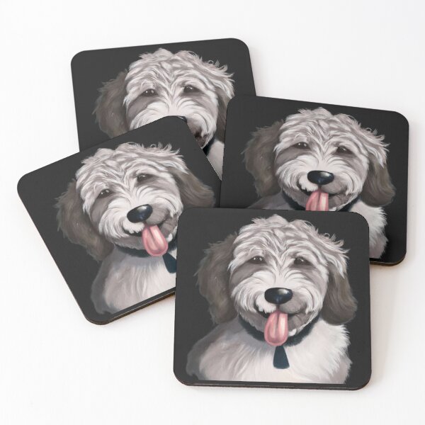Item preview, Happy Aussiedoodle Design designed and sold by Fentier.