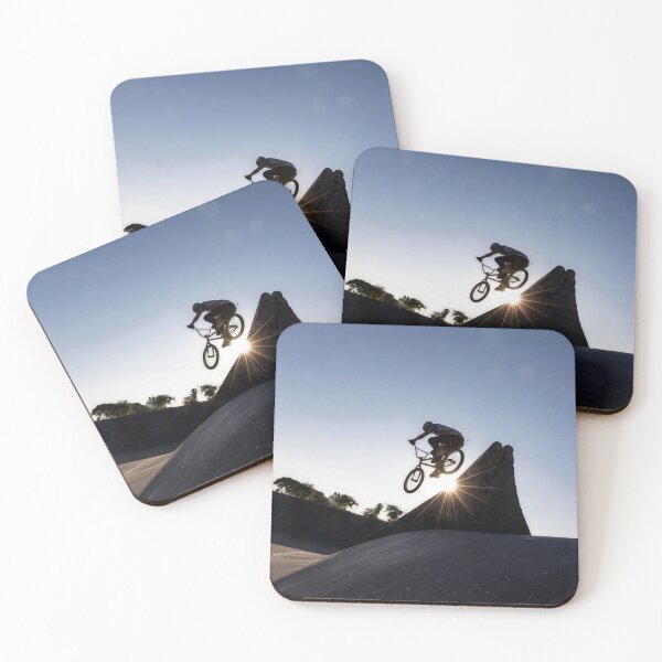 Item preview, BMX rider jumping with his bike in the city designed and sold by elcarnero.
