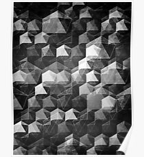 AS THE CURTAIN FALLS (MONOCHROME) Poster