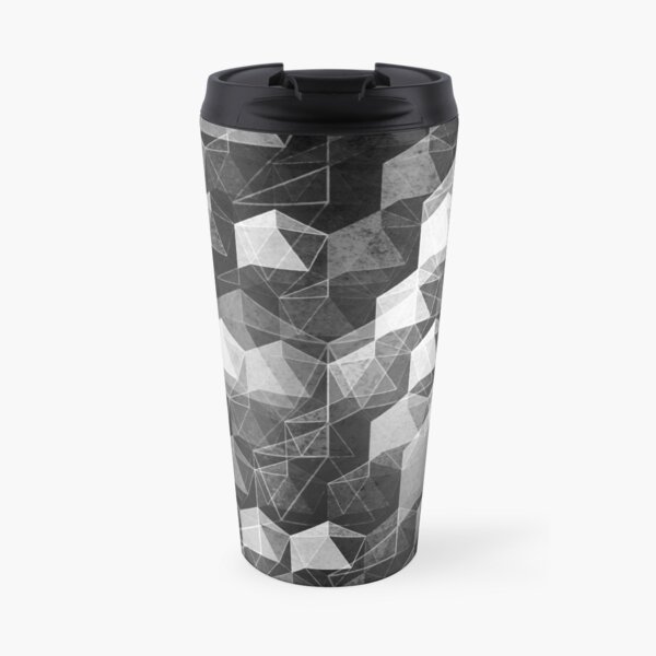 AS THE CURTAIN FALLS (MONOCHROME) Travel Mug