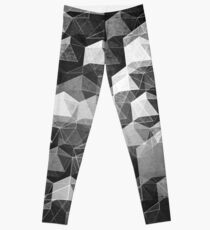 AS THE CURTAIN FALLS (MONOCHROME) Leggings