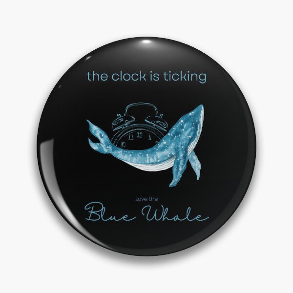 Item preview, Save The Blue Whale The Clock Is Ticking Apron designed and sold by MagicWolfStar.
