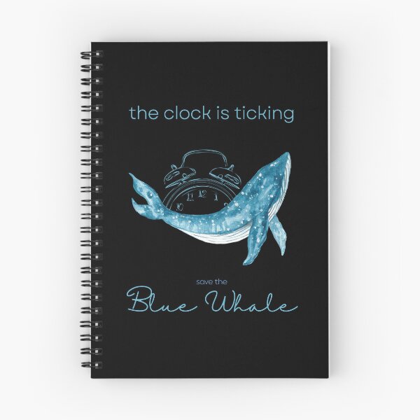 Item preview, Save The Blue Whale The Clock Is Ticking Apron designed and sold by MagicWolfStar.