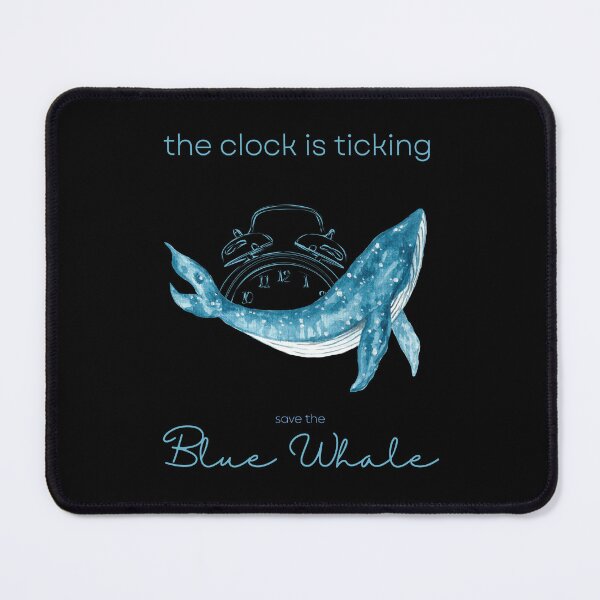 Item preview, Save The Blue Whale The Clock Is Ticking Apron designed and sold by MagicWolfStar.