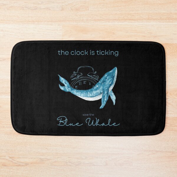 Item preview, Save The Blue Whale The Clock Is Ticking Apron designed and sold by MagicWolfStar.