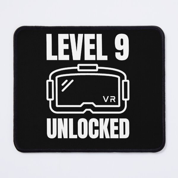 Item preview, Level 9 Unlocked Teen Kids VR Bday Party Virtual Reality Childrens Birthday designed and sold by DadJokeDescript.