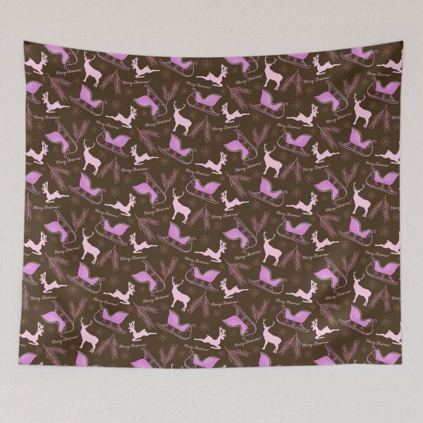 Item preview, Christmas Reindeers - Brown designed and sold by JaselviiStudio.