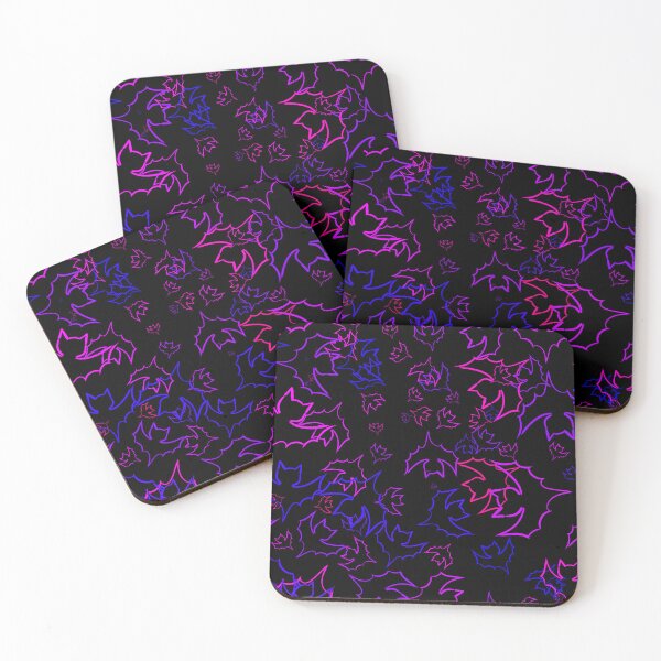 Item preview, Scattered Bats - Purple designed and sold by FinapplePudding.
