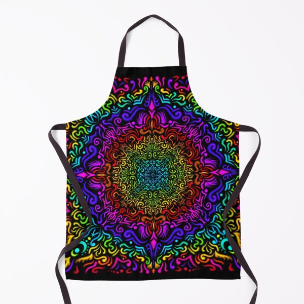 Artikelvorschau, Helles Regenbogen-Mandala entworfen und verkauft von gearfeathers.