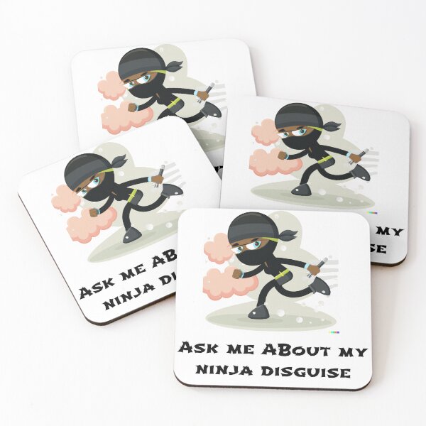 Item preview, Ask Me About My Ninja Disguise designed and sold by Back To The 80s.