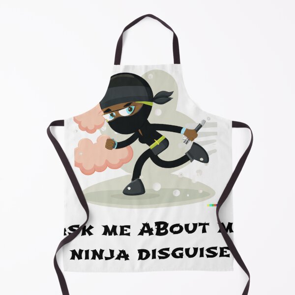 Item preview, Ask Me About My Ninja Disguise designed and sold by Back To The 80s.