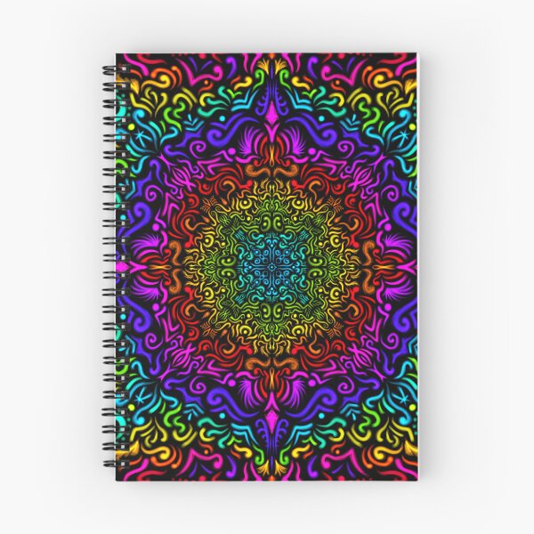 Item preview, Bright Rainbow Mandala designed and sold by gearfeathers.