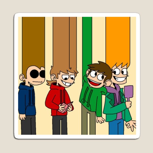 Matt Eddsworld  Magnet for Sale by Infodrawz