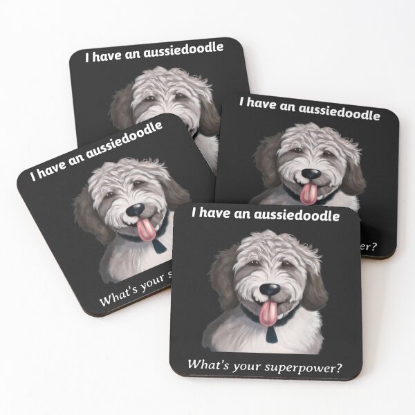 Item preview, I Have An Aussiedoodle What Is Your Superpower? designed and sold by Fentier.