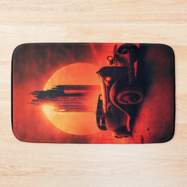 Item preview, Dystopian Sunrise: A Post-Apocalyptic Hot Rod Scene for Fans of Brutalism and American Industry #13 designed and sold by RodZnRoll.