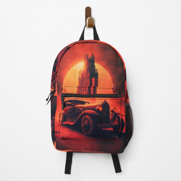 Item preview, Dystopian Sunrise: A Post-Apocalyptic Hot Rod Scene for Fans of Brutalism and American Industry #13 designed and sold by RodZnRoll.