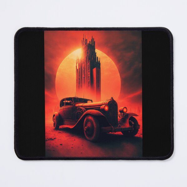 Item preview, Dystopian Sunrise: A Post-Apocalyptic Hot Rod Scene for Fans of Brutalism and American Industry #13 designed and sold by RodZnRoll.