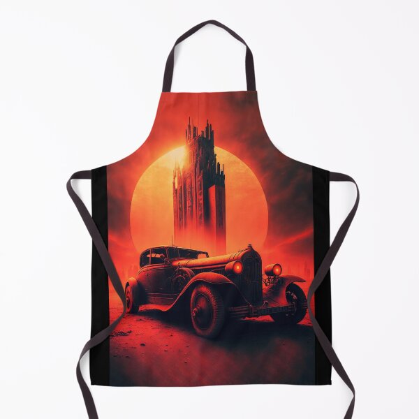 Item preview, Dystopian Sunrise: A Post-Apocalyptic Hot Rod Scene for Fans of Brutalism and American Industry #13 designed and sold by RodZnRoll.