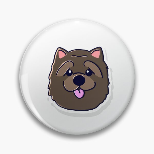 Item preview, Brown chow chow Dog with Shadow designed and sold by Nikknakks.
