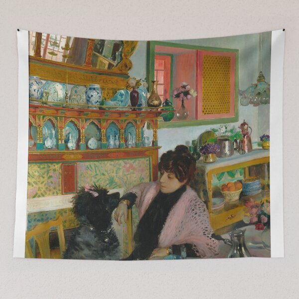 Item preview, George Antoine Rochegrosse Marie Rochegrosse Dans La Salle À Manger (1904) designed and sold by TeeARTHY.