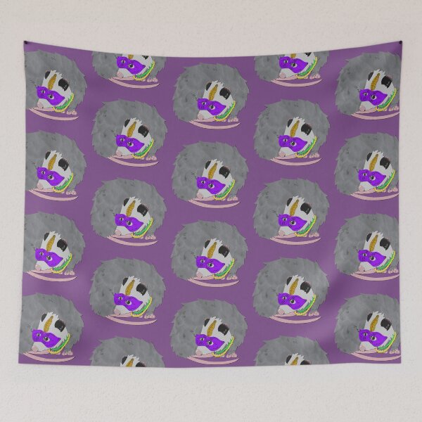 Item preview, Paper craft Mardi Gras opossum  designed and sold by BlackSquirrelCC.