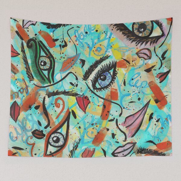 Item preview,  Eyes + Lips scanned designed and sold by nastiaart.