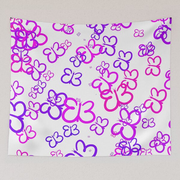 Item preview, Scattered Butterflies - Purple designed and sold by FinapplePudding.