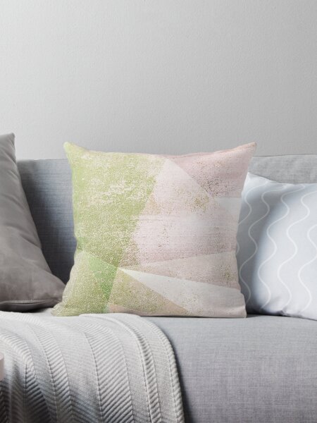 Item preview, Frozen Geometry - Pink & Green designed and sold by Dominiquevari.