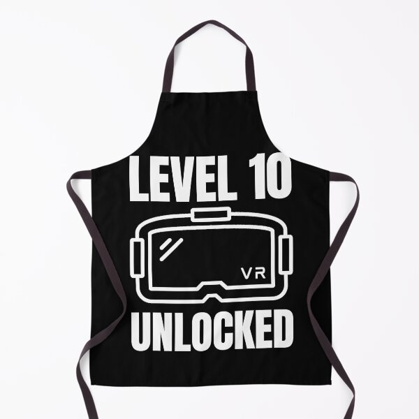 Item preview, Level 10 Unlocked Teen Kids VR Bday Party Virtual Reality Childrens Birthday designed and sold by DadJokeDescript.