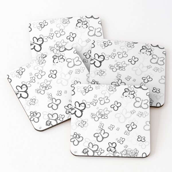 Item preview, Scattered Butterflies - Black designed and sold by FinapplePudding.