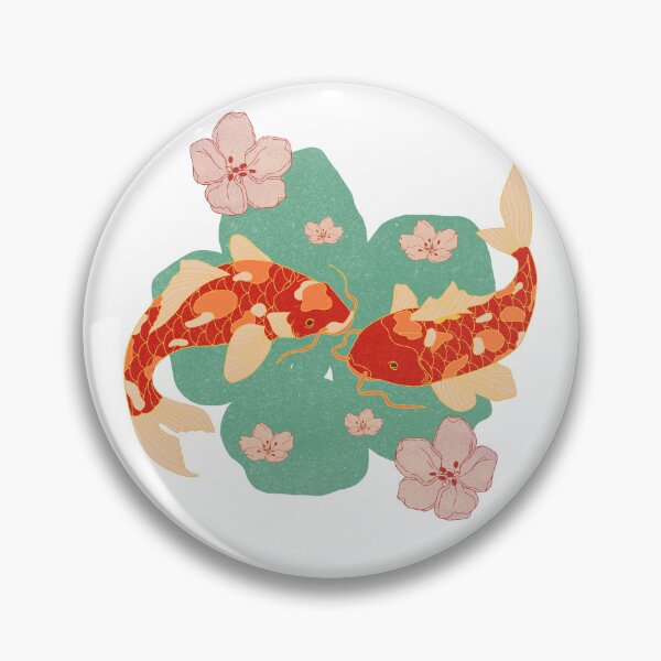 Item preview, Koi fish and magnolia flowers designed and sold by DandyRabbit.