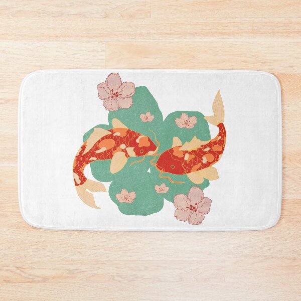 Item preview, Koi fish and magnolia flowers designed and sold by DandyRabbit.