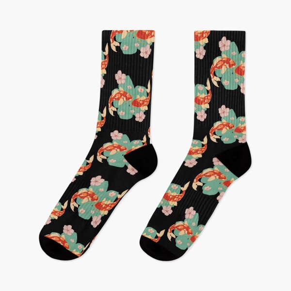 Item preview, Koi fish and magnolia flowers designed and sold by DandyRabbit.