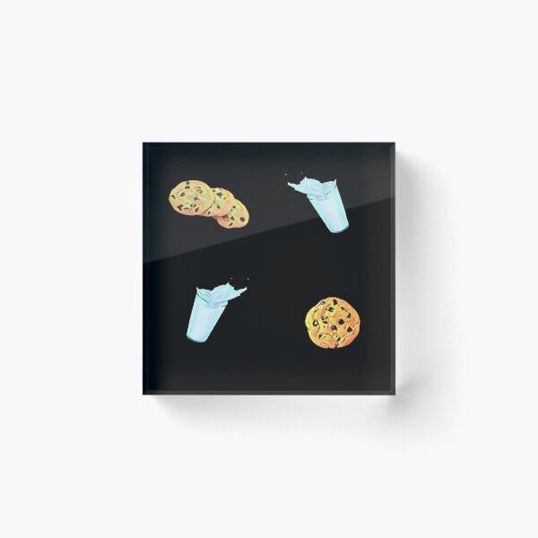 Item preview, Milk and Cookies Pattern - Stickers Socks and More designed and sold by Dude  Stuff.