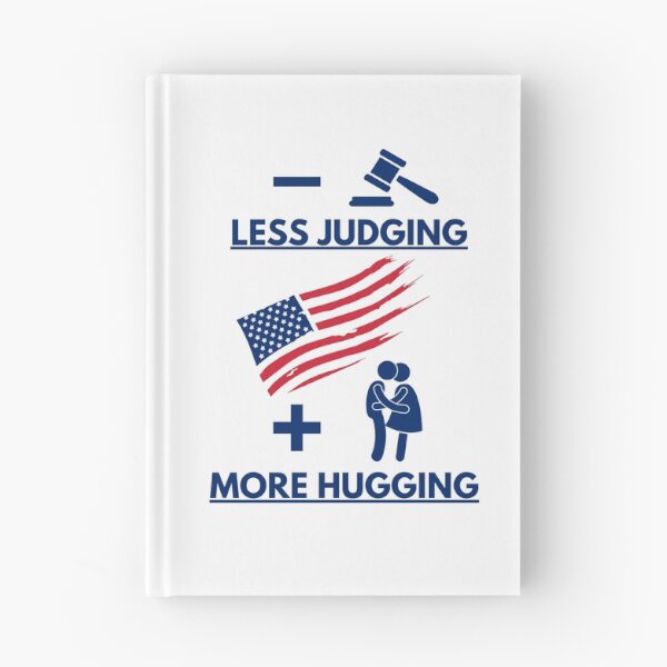 Item preview, Love More Judge Less(patriotic blue) designed and sold by CRB1982.
