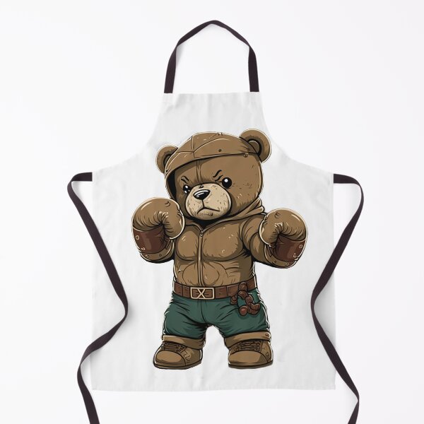 Item preview, Cool bear in old scool boxing gloves designed and sold by Maryberry96.